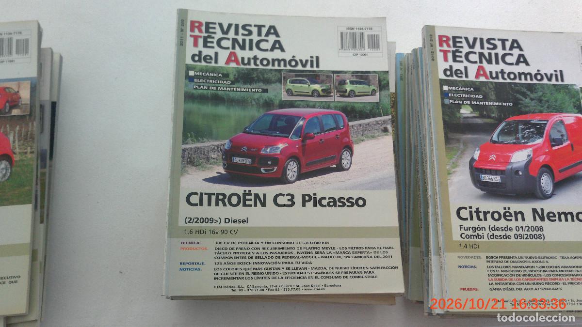 Coches y motocicletas: REVISTA TECNICA DEL AUTOMOVIL RTA 200 CITROEN C3 PICASSO 2009 DIESEL