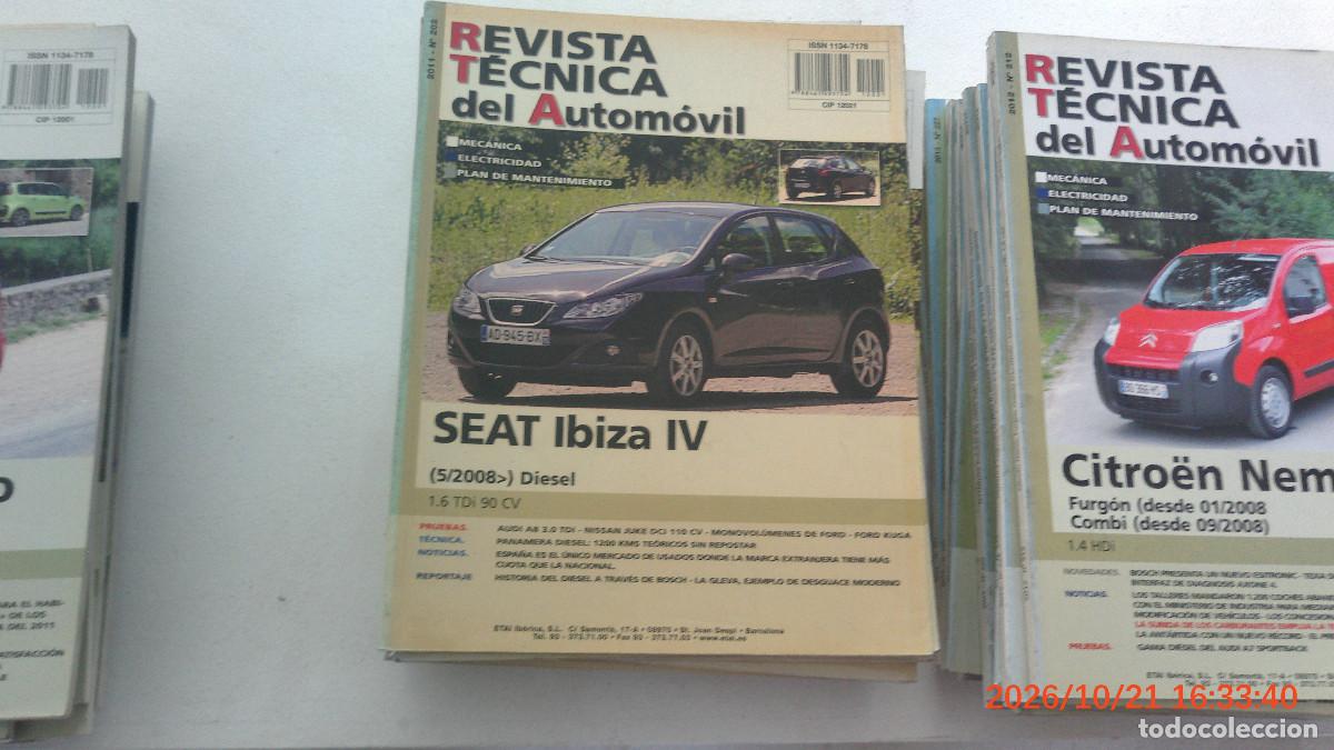 Coches y motocicletas: REVISTA TECNICA DEL AUTOMOVIL RTA 202 SEAT IBIZA IV