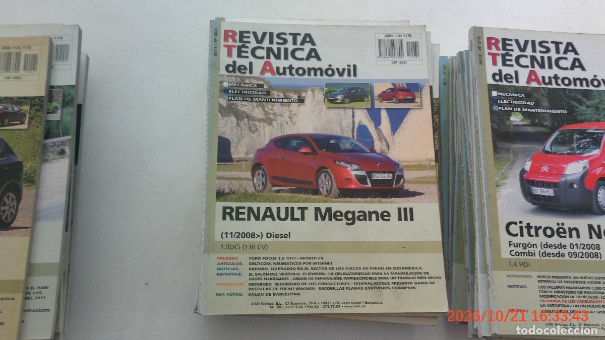 Coches y motocicletas: REVISTA TECNICA DEL AUTOMOVIL RTA 203 RENAULT MEGANE II