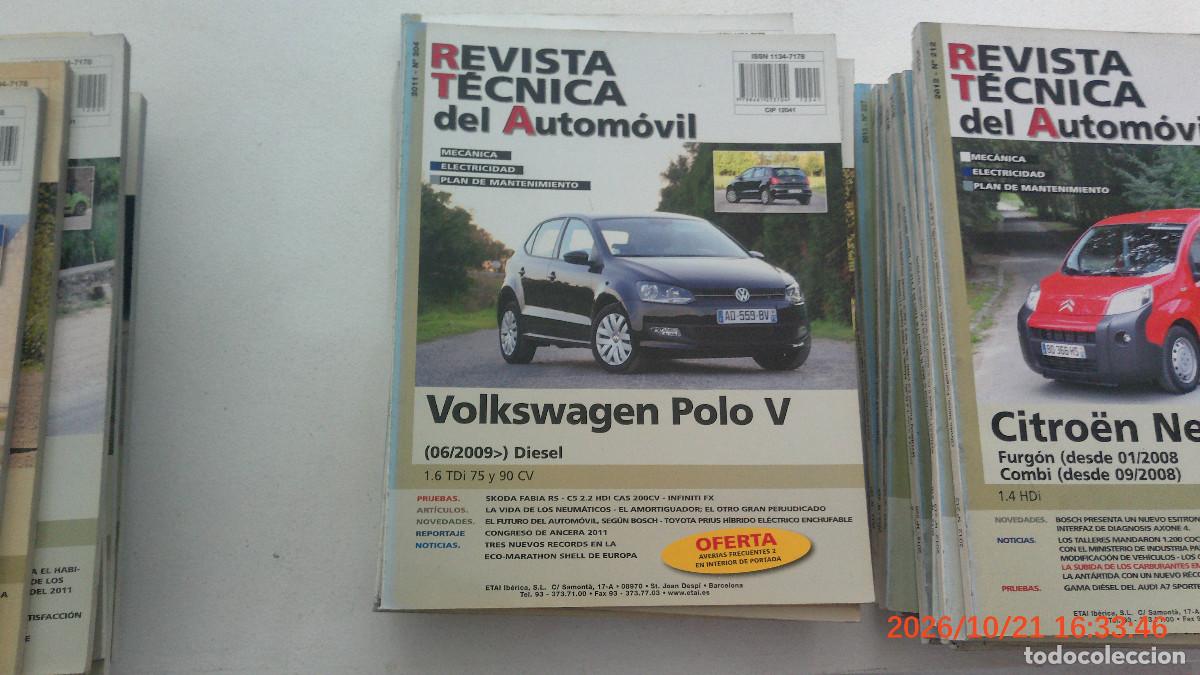 Coches y motocicletas: REVISTA TECNICA DEL AUTOMOVIL RTA 204 VOLKSWAGEN POLO V