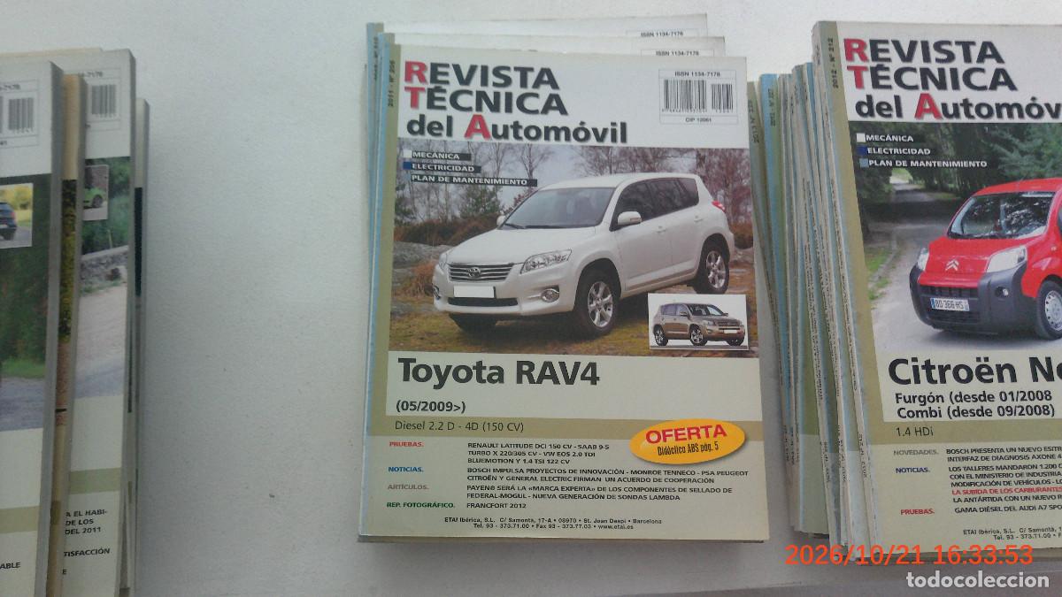 Coches y motocicletas: REVISTA TECNICA DEL AUTOMOVIL RTA 206 TOYOTA RAV4 2009