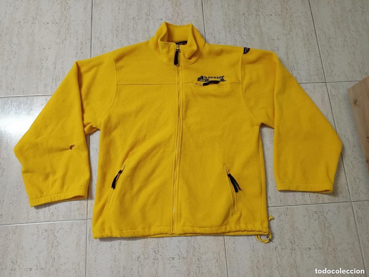 Coches y motocicletas: VINTAGE. FORRO POLAR DUNLOP. TALLA XL