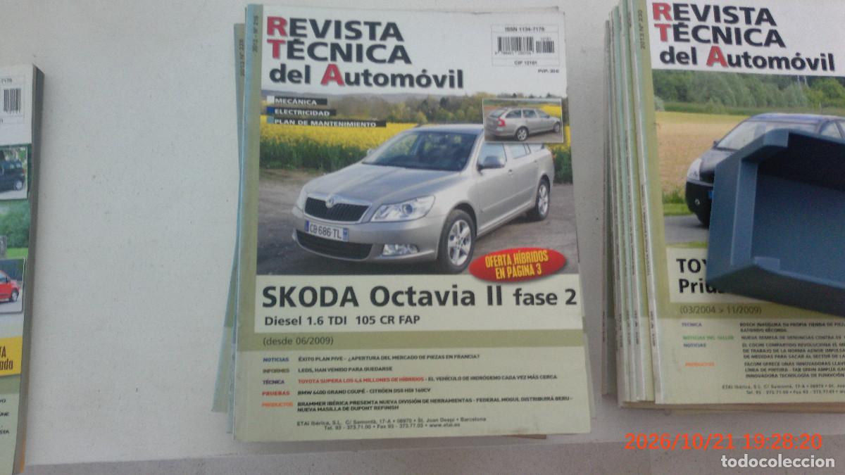 Coches y motocicletas: REVISTA TECNICA AUTOMOVIL RTA SKODA OCTAVIA II FASE 2