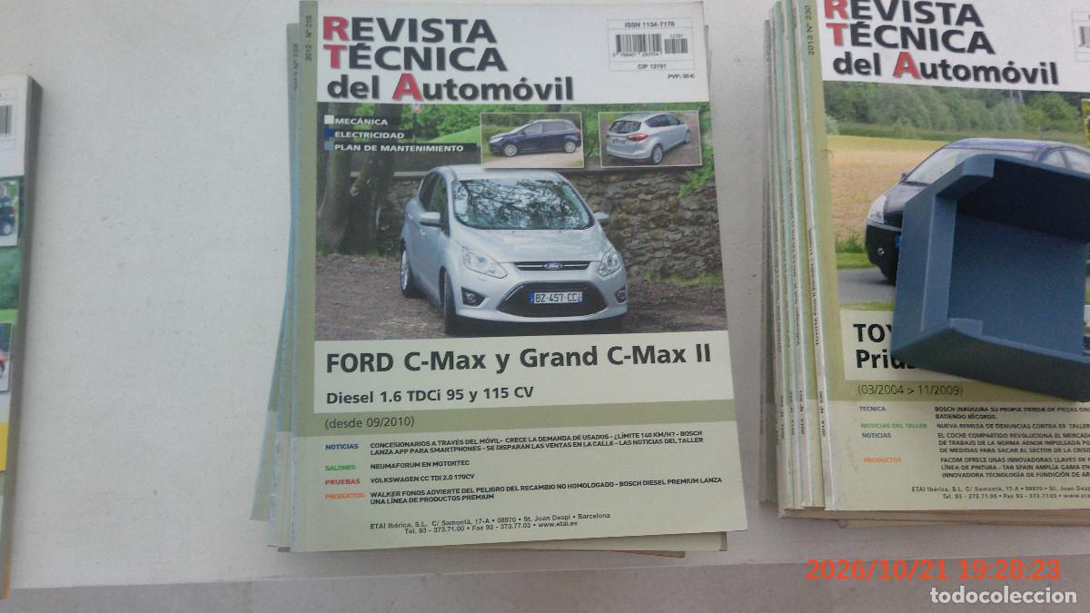 Coches y motocicletas: REVISTA TECNICA AUTOMOVIL RTA 219 FORC C-MAX Y GRAND C-MAX II