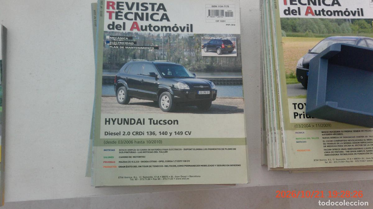 Coches y motocicletas: REVISTA TECNICA AUTOMOVIL RTA 220 HYUNDAI TUCSON DIESEL