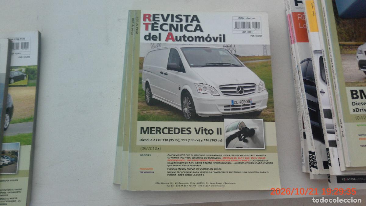 Coches y motocicletas: REVISTA TECNICA AUTOMOVIL RTA 237 MERCEDES VITO II