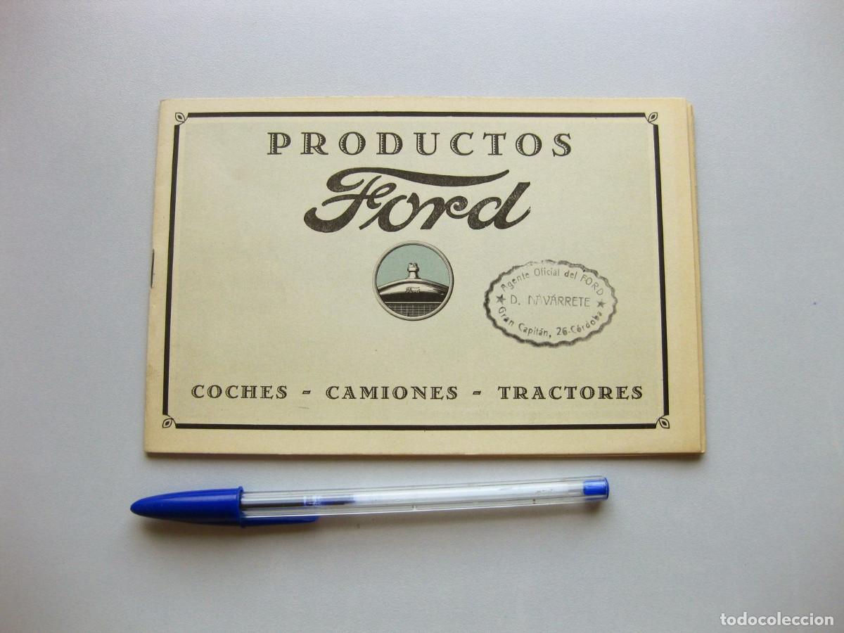 Coches y motocicletas: Cat&aacute;logo de autom&oacute;viles Ford modelo T. Coches - Camiones - Tractores. C&oacute;rdoba.