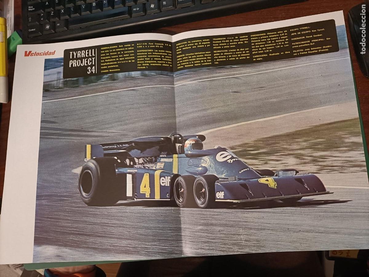 Coches y motocicletas: TYRRELL PROJECT 34. P&Oacute;STER.