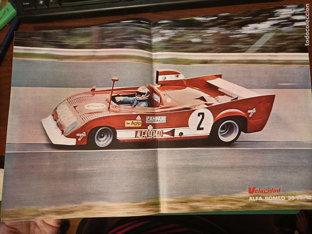 Coches y motocicletas: ALFA ROMEO 33 TT-12. P&Oacute;STER.