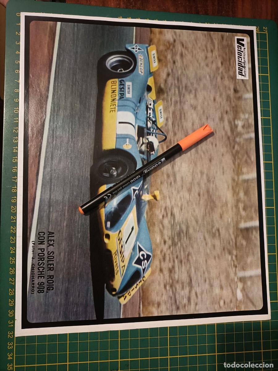 Coches y motocicletas: &Aacute;LEX SOLER ROIG CON PORSCHE 908. 1970