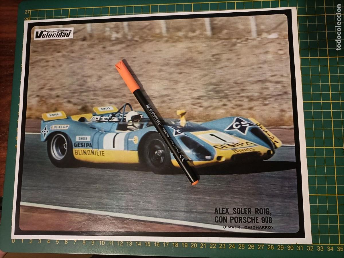 Coches y motocicletas: &Aacute;LEX SOLER ROIG CON PORSCHE 908. 1970
