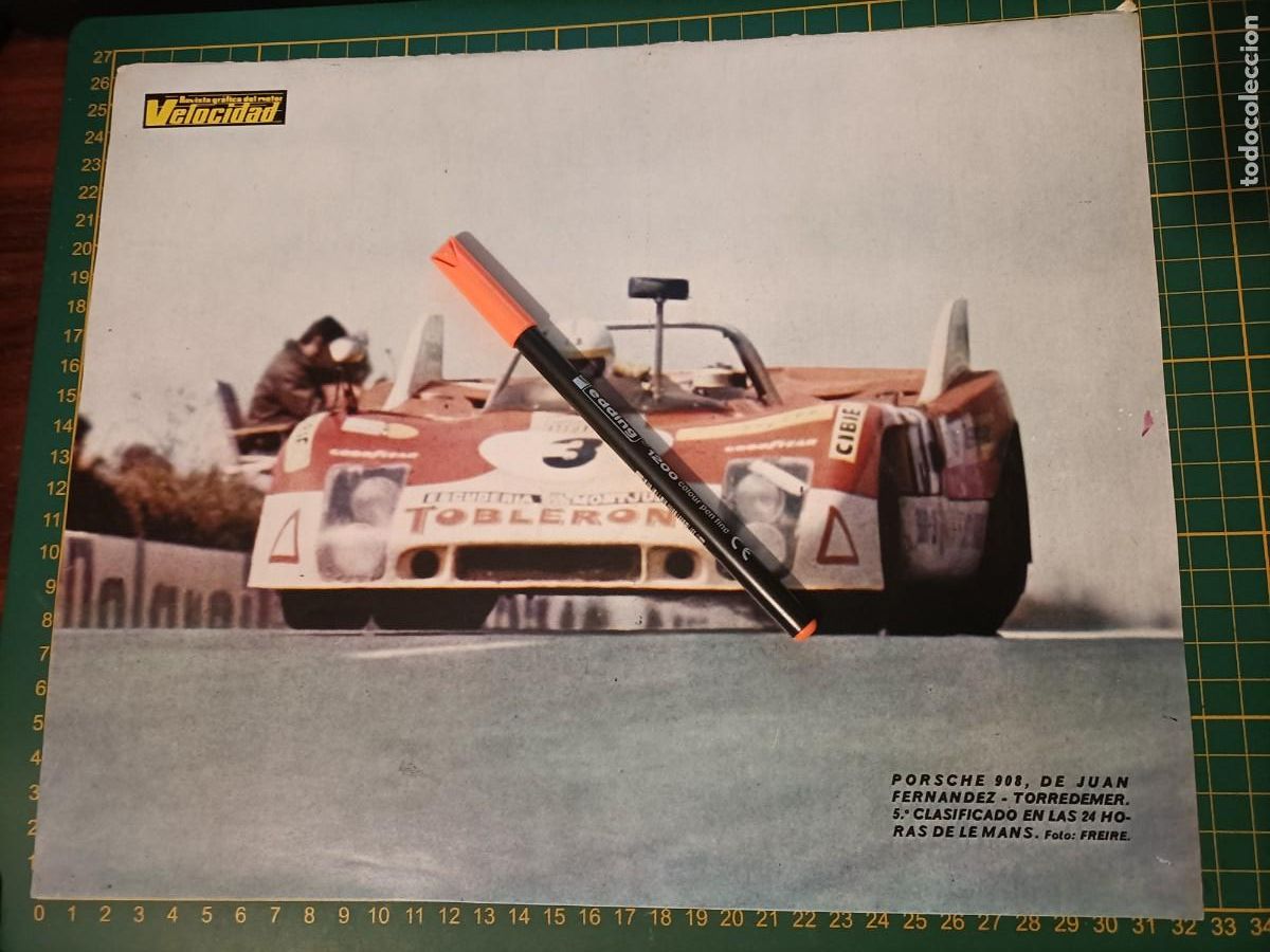 Coches y motocicletas: JUAN FERN&Aacute;NDEZ TORREDEMER CON PORSCHE 908. 1973