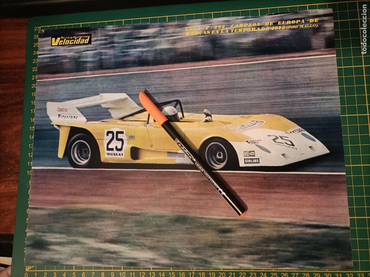 Coches y motocicletas: LOLA T-292. CAMPE&Oacute;N DE EUROPA DE MARCAS EN LA TEMPORADA 1973. P&Oacute;STER