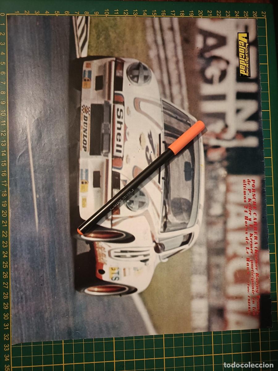 Coches y motocicletas: P. KELLER Y E. KREMER. KREMER RACING TEAM. PORSCHE CARRERA. LE MANS. P&Oacute;STER. 1973