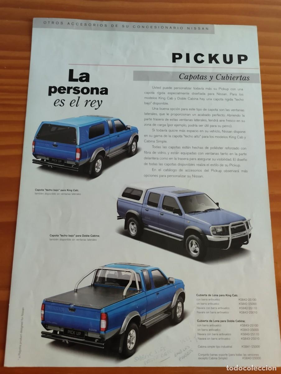 Coches y motocicletas: Catalogo capotas y cubiertas Nissan Pickup