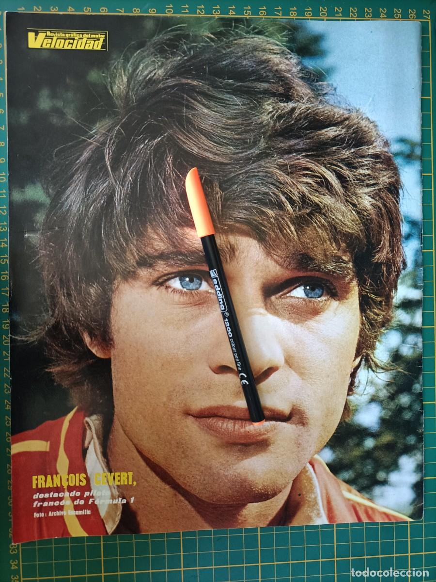 Coches y motocicletas: FRAN&Ccedil;OIS CEVERT. DESTACADO PILOTO FRANC&Eacute;S DE F1 - P&Oacute;STER
