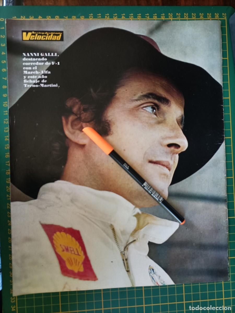Coches y motocicletas: NANNI GALLI. DESTACADO PILOTO DE F1 CON EL MARCH-ALFA. - P&Oacute;STER
