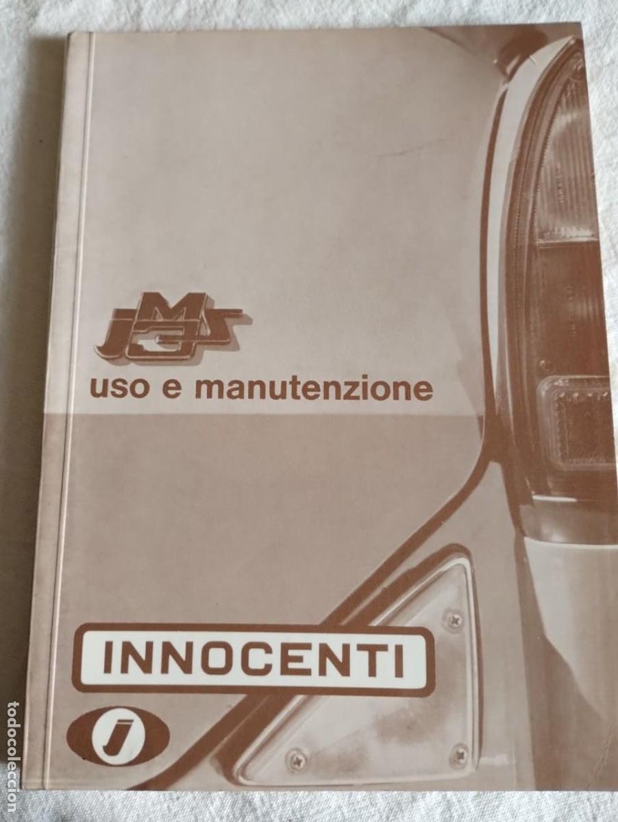 Coches y motocicletas: INNOCENTI MORRIS M3S USO E MANUTENZIONE