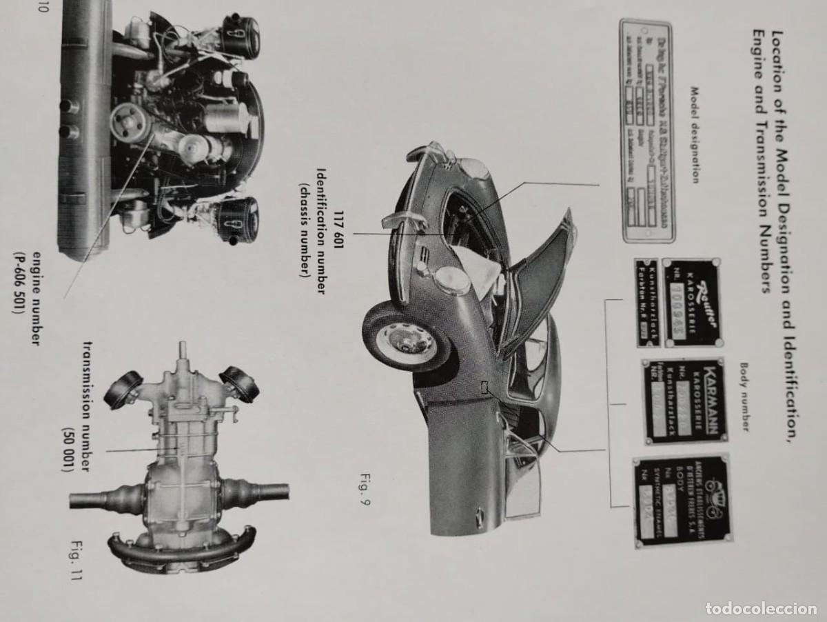 Coches y motocicletas: PORSCHE 356B 1961 MANUAL