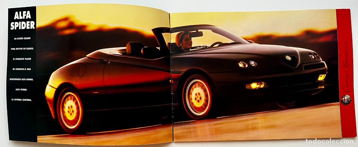 Coches y motocicletas: Catalogo Alfa Romeo 1995 16 pags