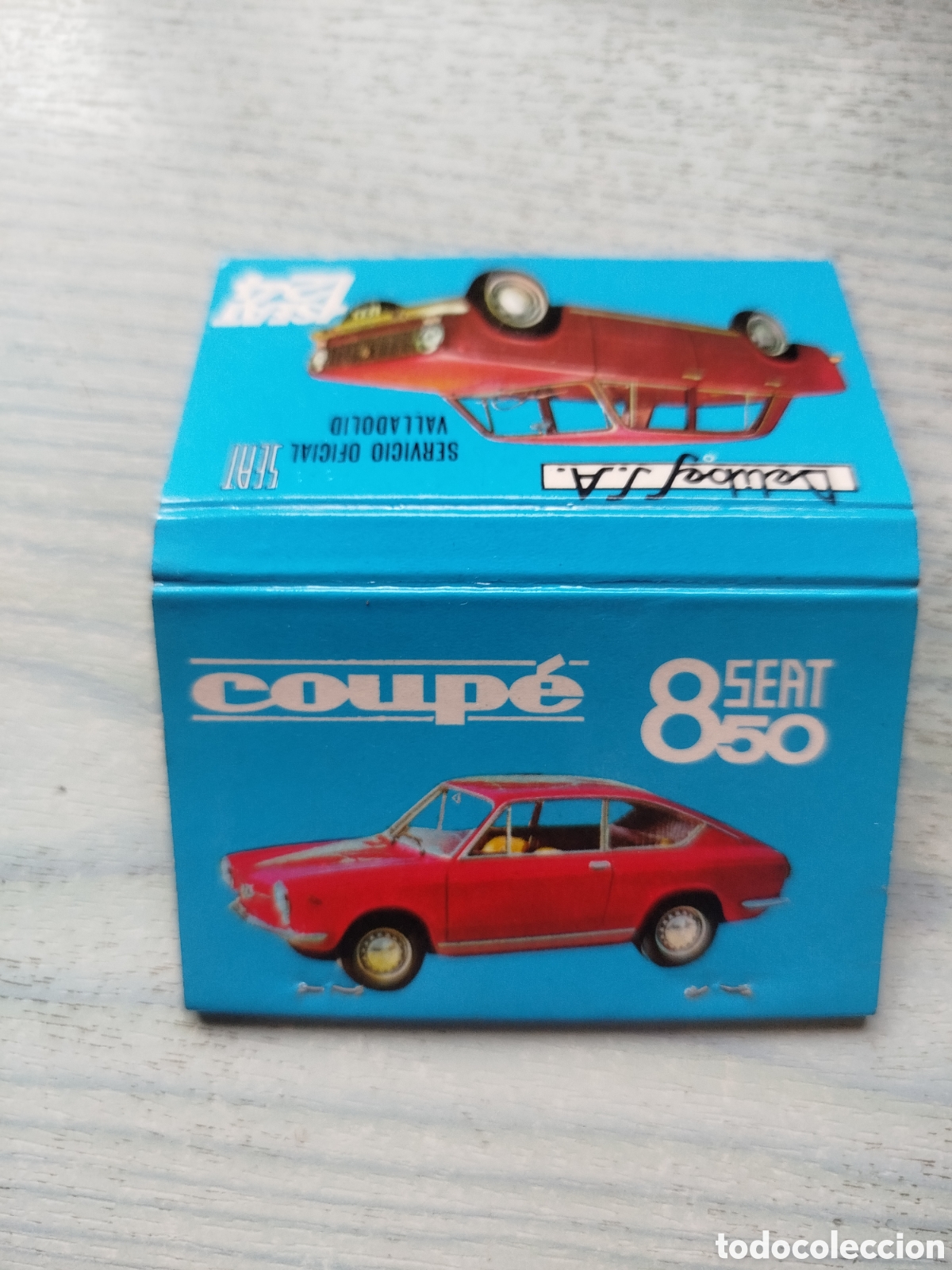 Coches y motocicletas: Cerillas motor Seat 850.seat 124