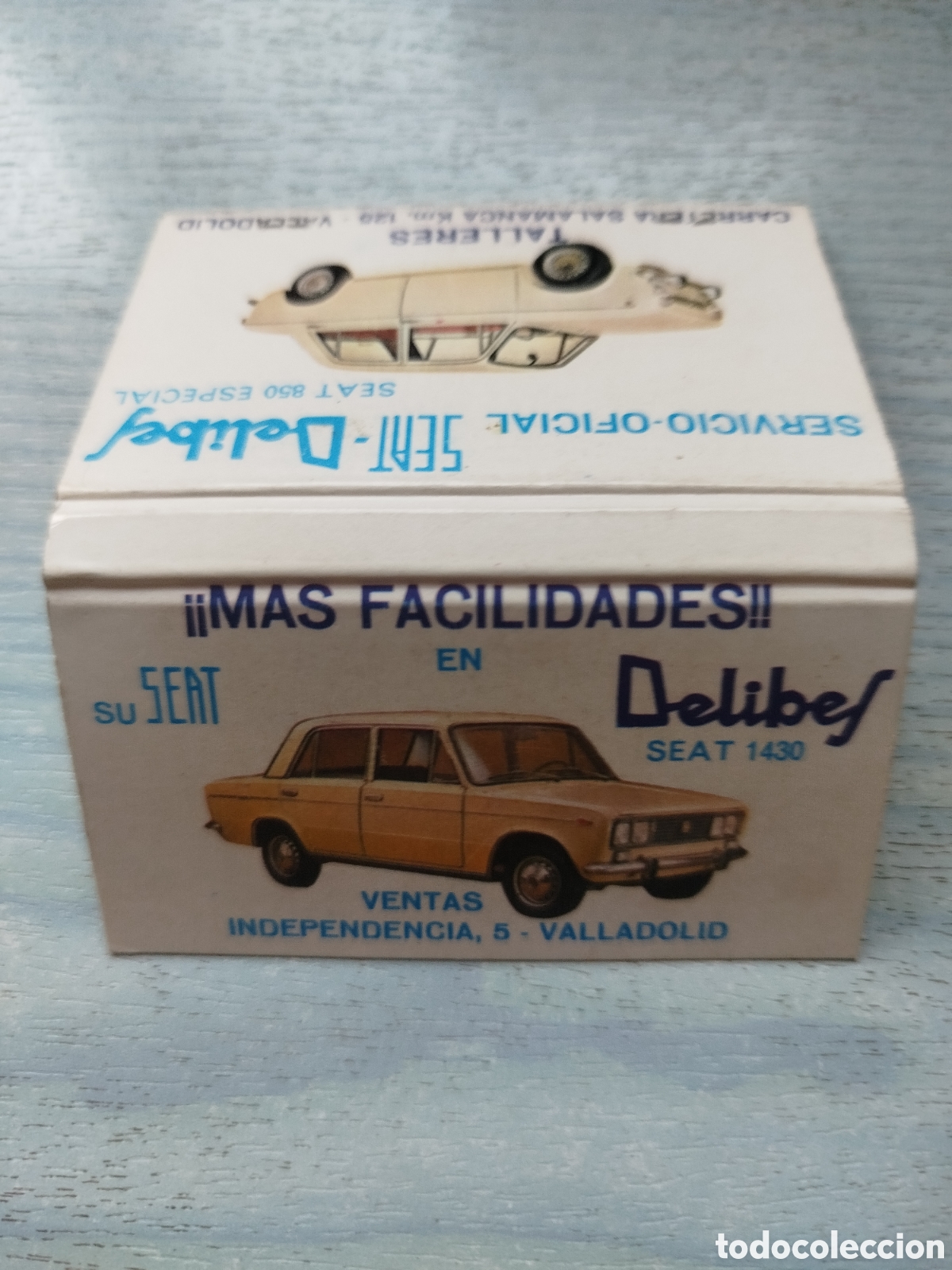 Coches y motocicletas: Cerillas motor seat1430.seat 850 rspecial