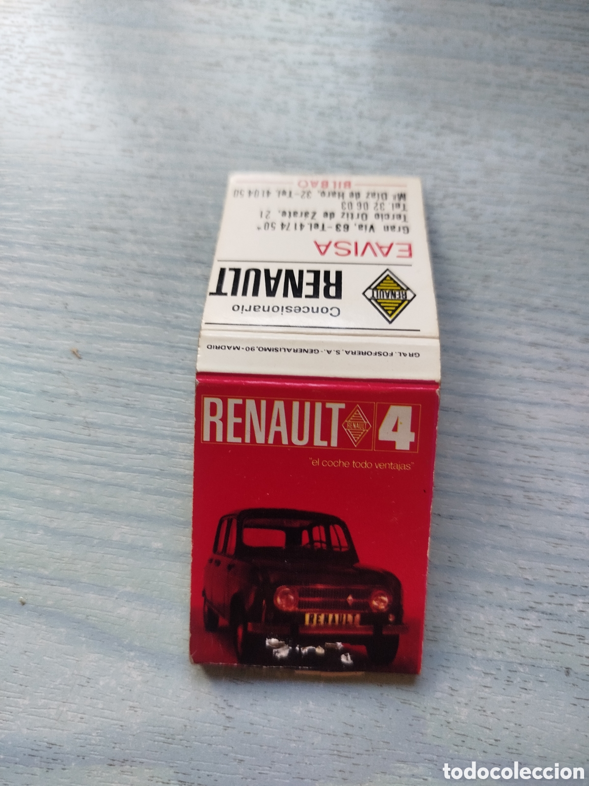 Coches y motocicletas: Cerillas motor renaut-4