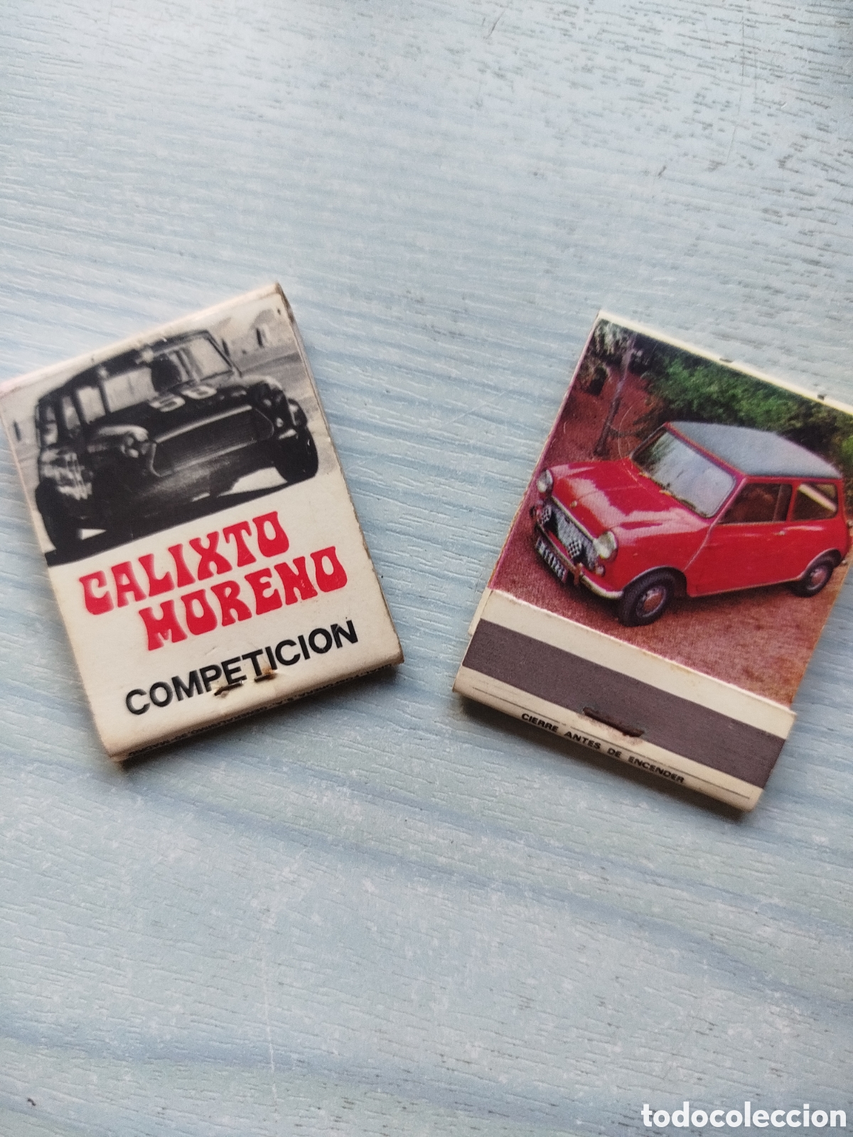 Coches y motocicletas: Cerillas motor 3 cajas coche mini