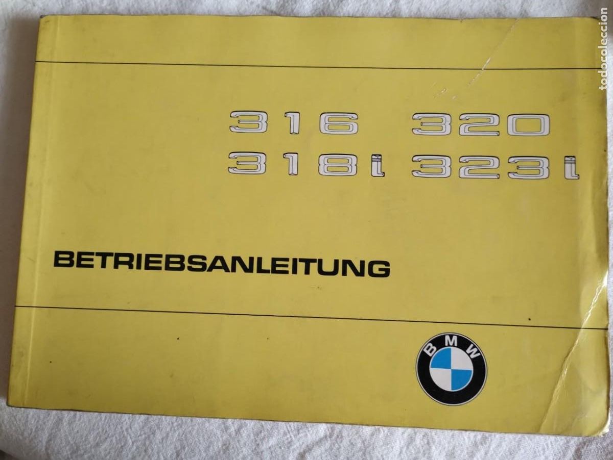 Coches y motocicletas: MANUAL BMW 316 320 318i 323i 1980
