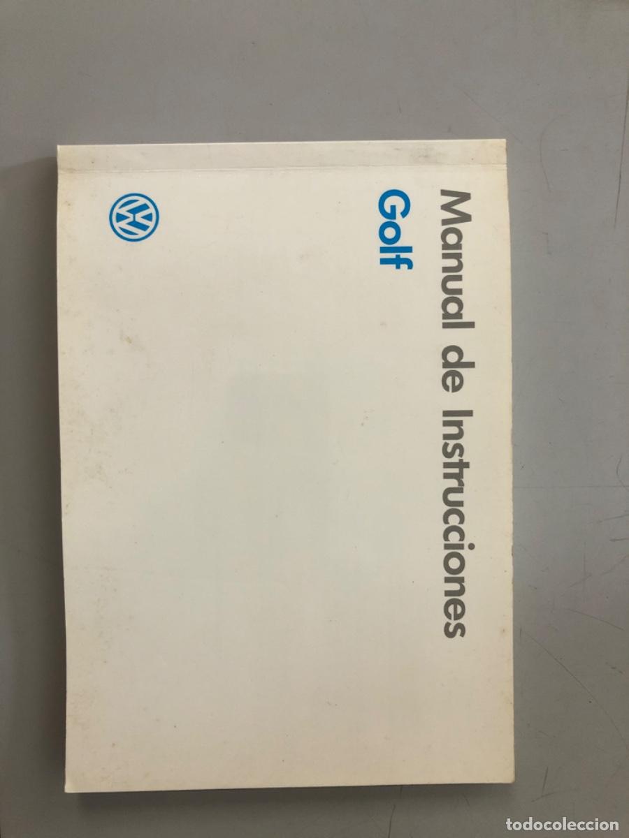 Coches y motocicletas: Manual instrucciones VW GOLF 2