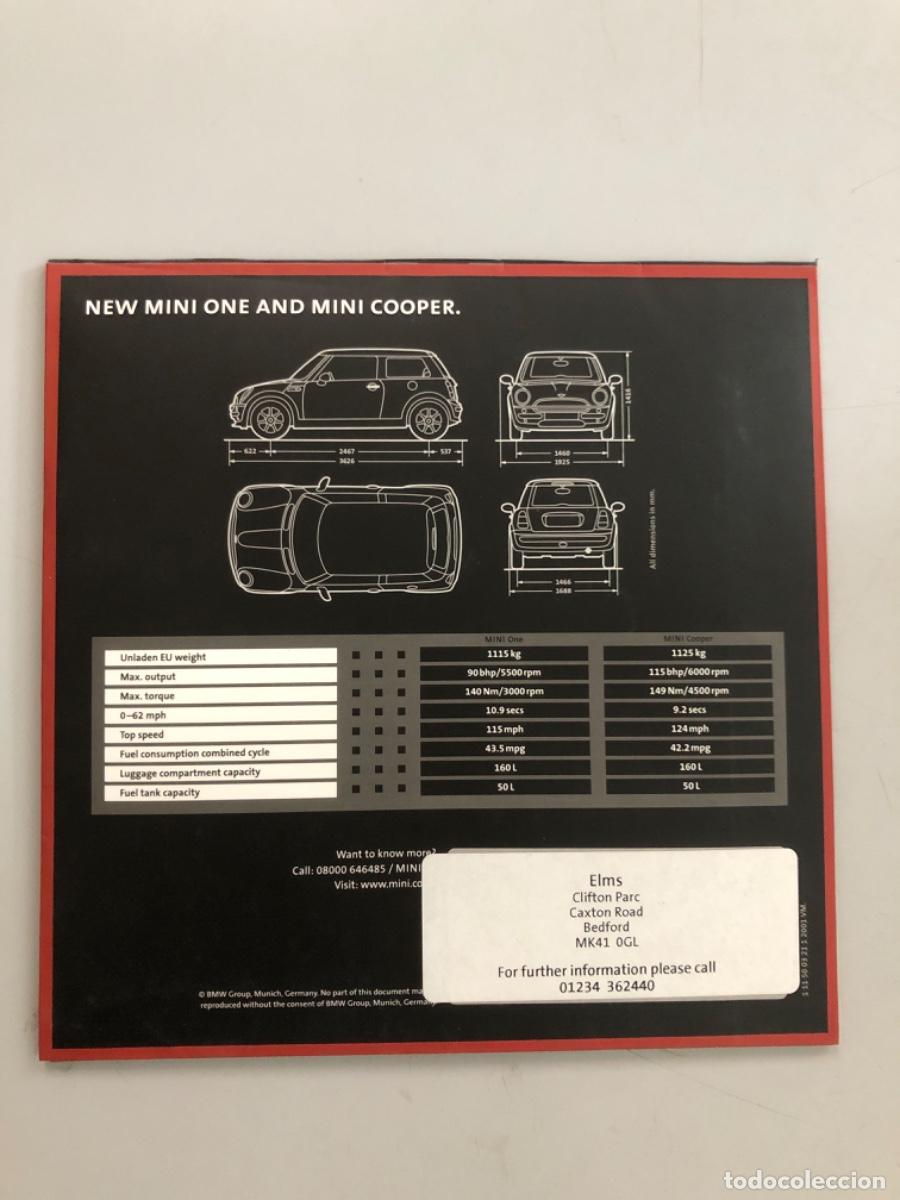 Coches y motocicletas: Cat&aacute;logo MINI One y Cooper 2001 - Foto 3