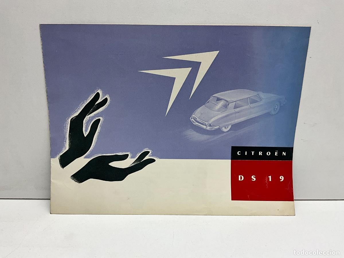 Coches y motocicletas: CAT&Aacute;LOGO - FOLLETO ORIGINAL - CITROEN DS 19 - CATALOGO EN ESPA&Ntilde;OL