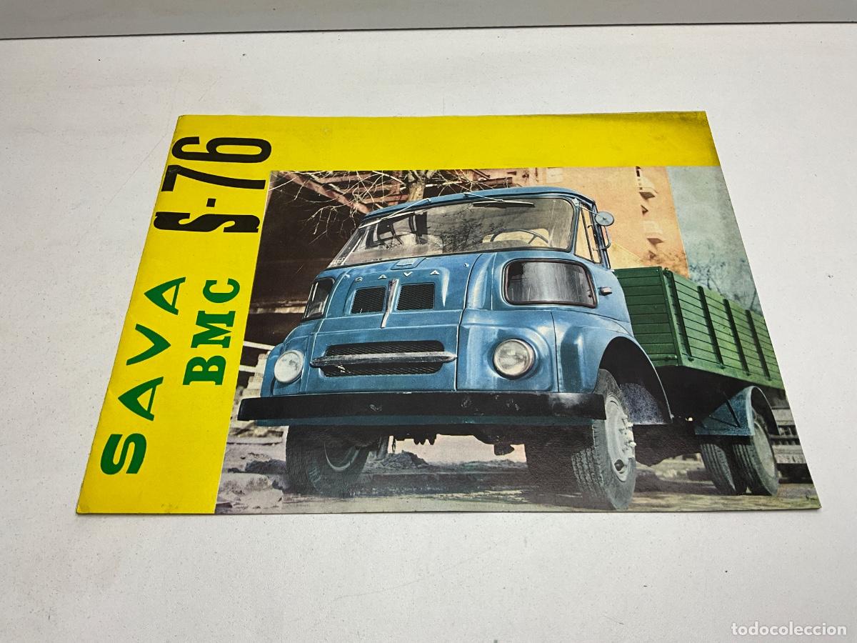 Coches y motocicletas: FOLLETO - CATALOGO - SAVA BMC S-76 CAMI&Oacute;N AUSTIN - TEXTO EN ESPA&Ntilde;OL