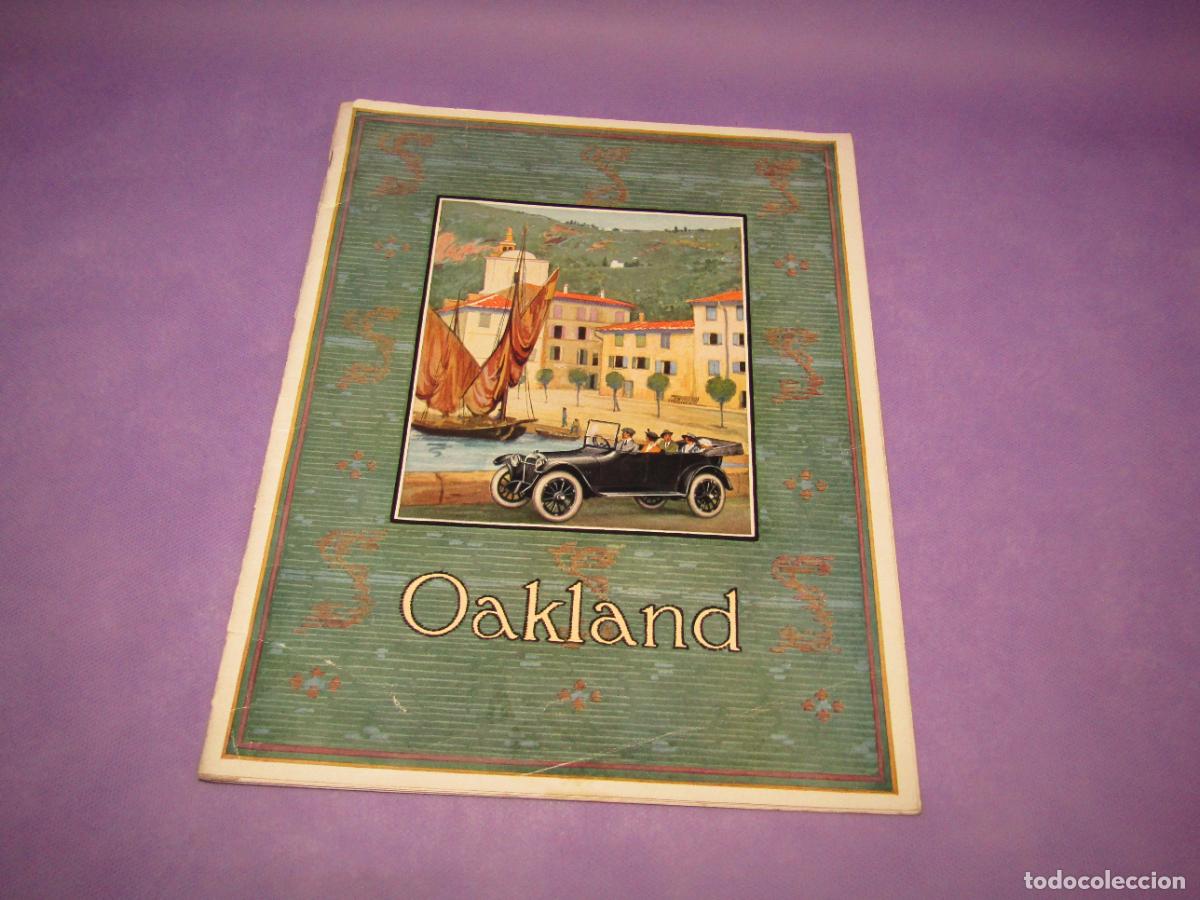 Coches y motocicletas: Antiguo Cat&aacute;logo en Espa&ntilde;ol del Autom&oacute;vil OAKLAND de GENERAL MOTORS Cu&ntilde;o Agentes en Santiago de Cuba