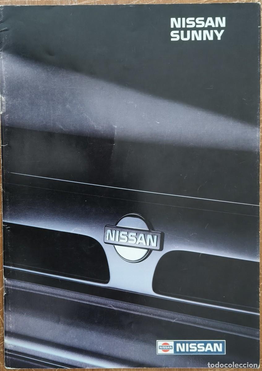 Coches y motocicletas: Cat&aacute;logo Nissan Sunny. Junio 1990. En espa&ntilde;ol *