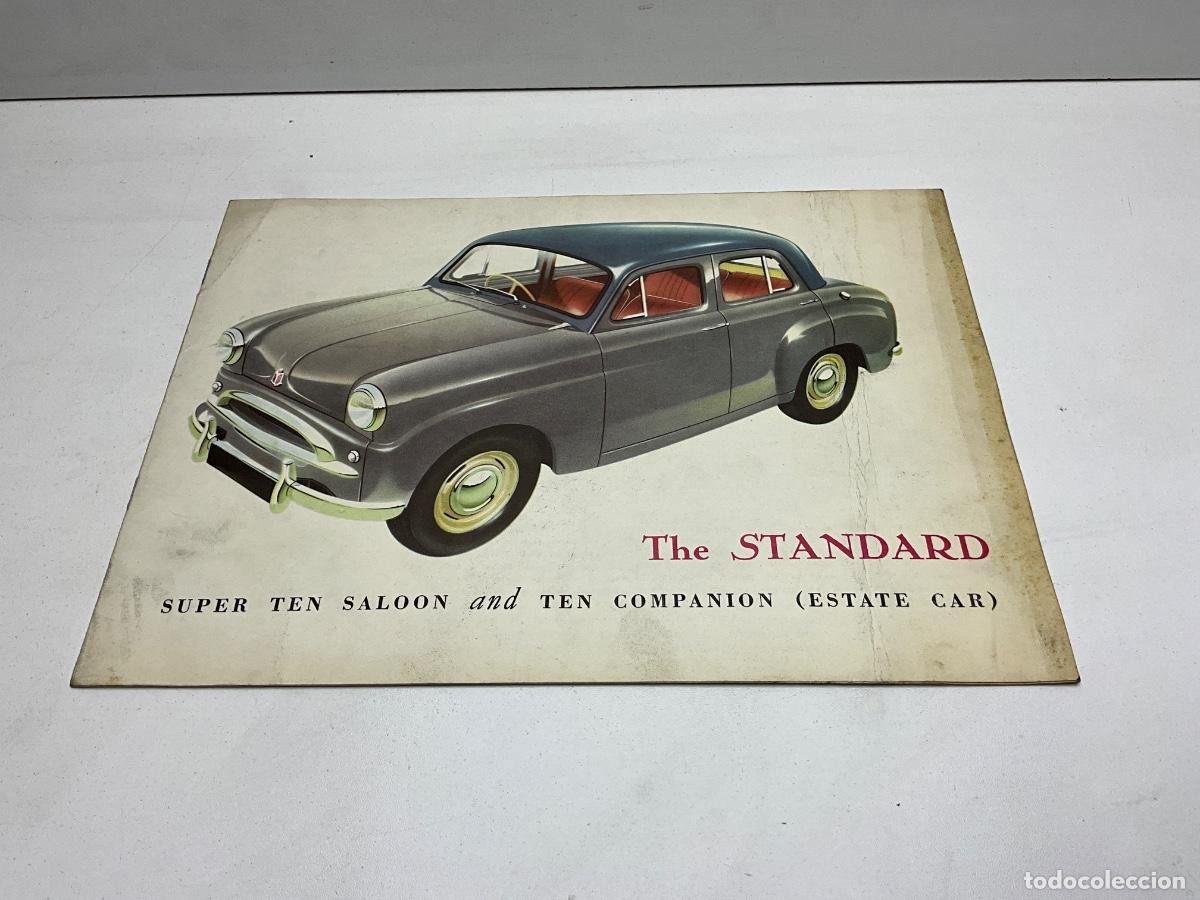 Coches y motocicletas: FOLLETO - CATALOGO - THE STANDARD CARS SUPER TEN SALOON AND THE COMPANION - TEXTO EN FRANCES