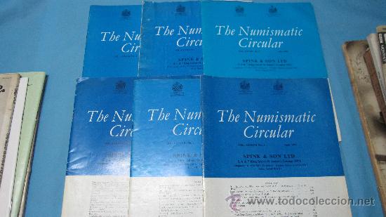 Cat&aacute;logos y libros de monedas: 6 CATALOGOS MONEDAS TBE NUMISMATIC CIRCULAR - Foto 1