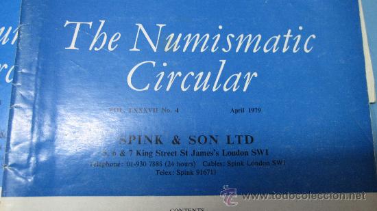 Cat&aacute;logos y libros de monedas: 6 CATALOGOS MONEDAS TBE NUMISMATIC CIRCULAR - Foto 2