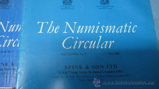 Cat&aacute;logos y libros de monedas: 6 CATALOGOS MONEDAS TBE NUMISMATIC CIRCULAR - Foto 3