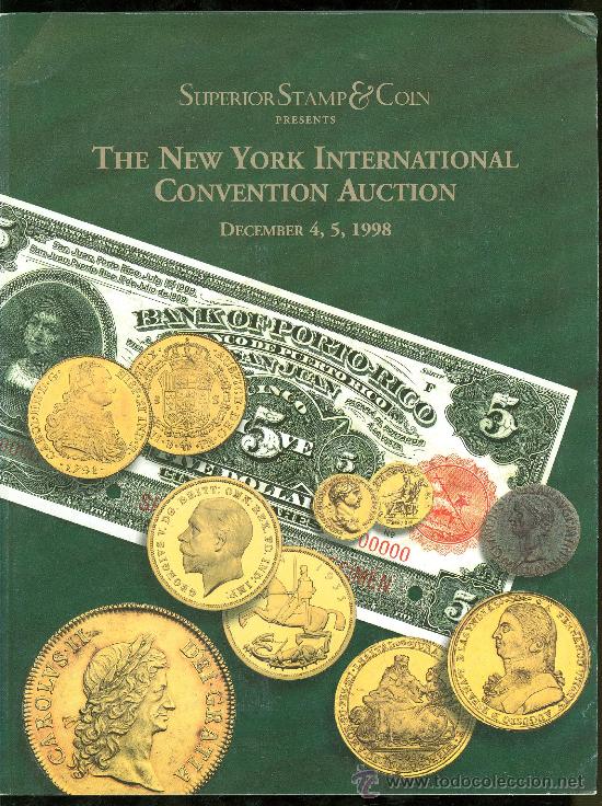 Cat&aacute;logos y libros de monedas: SUPERIOR STAMP & COIN. CATALOGO DE SUBASTA. - Foto 1