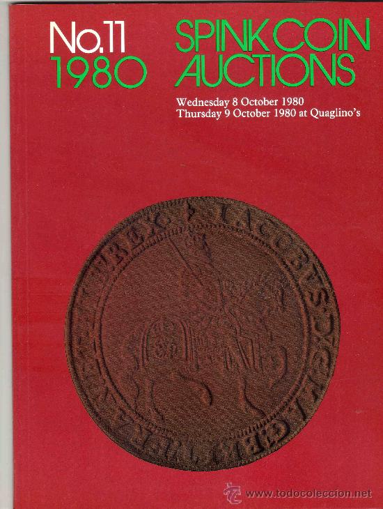 Cat&aacute;logos y libros de monedas: CATALOGO DE MONEDAS SPINK. A&Ntilde;O 1980. - Foto 1