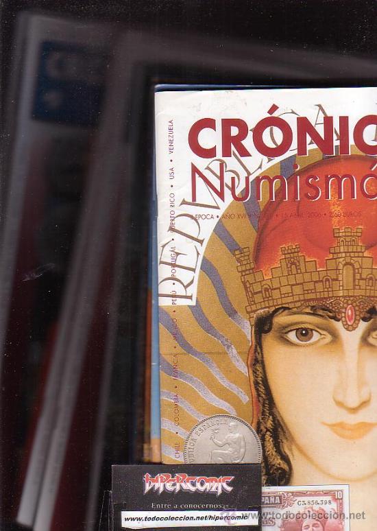 Cat&aacute;logos y libros de monedas: CRONICA NUMISMATICA - LOTE DE 115 EJEMPLARES - Foto 2