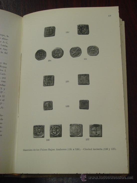 Catálogos y Libros de Monedas: CATÁLOGO DE LOS PONDERALES MONETARIOS DEL MUSEO ARQUEOLÓGICO NACIONAL, 1934. - Foto 4 - 32494890