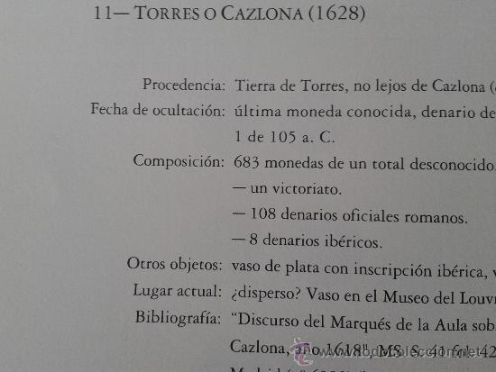 Cat&aacute;logos y libros de monedas: GRAN LIBRO ,,LOS TESOROS EN EL SUR DE HISPANIA - Foto 4