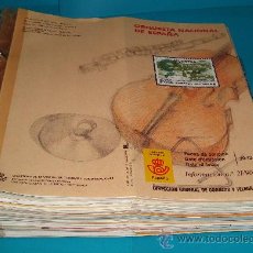 Catálogos y Libros de Monedas: CATALOGO COLECCION CON 220 FASCICULOS EXPLICATIVOS DE LAS EMISIONES DE SELLOS DE ESPAÑA, 1982 A 1990