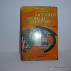 Catálogos y Libros de Monedas: A CATALOG OF MODERN WORLD COINS, 1850-1964, CATALOGO DE MONEDAS , LIBRO. Lote 51255329