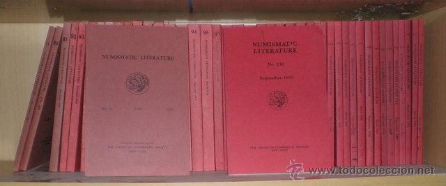 Cat&aacute;logos y libros de monedas: NUMISMATIC LITERATURE. 45 n&uacute;meros - Foto 1