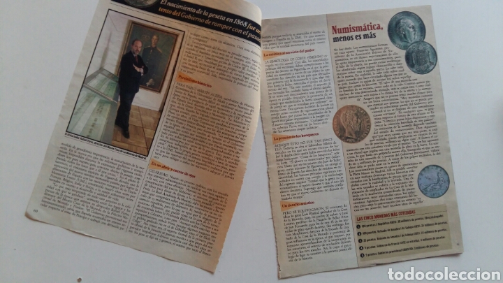 Cat&aacute;logos y libros de monedas: (Sevilla) Recorte ABC - LA PESETA - Foto 2