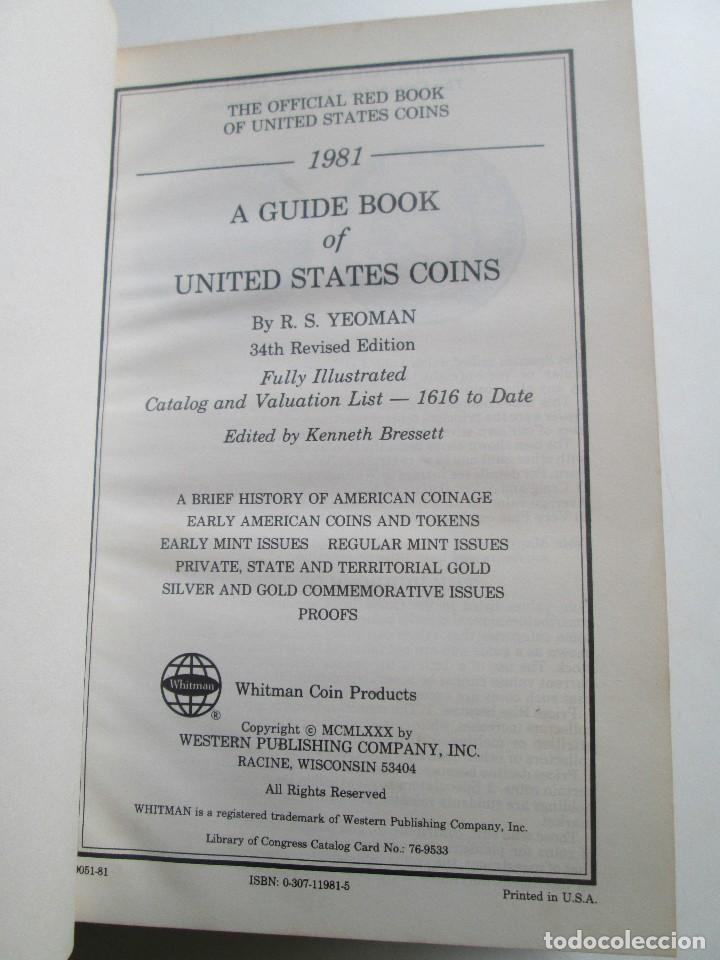 Catalogo * Monedas De Estados Unidos * 1981 - Comprar Catálogos De ...