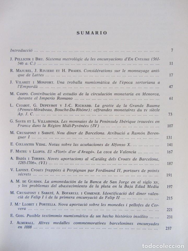 Cat&aacute;logos y libros de monedas: ACTA NUMISMATICA VI 1976. PERFECTO ESTADO - Foto 2